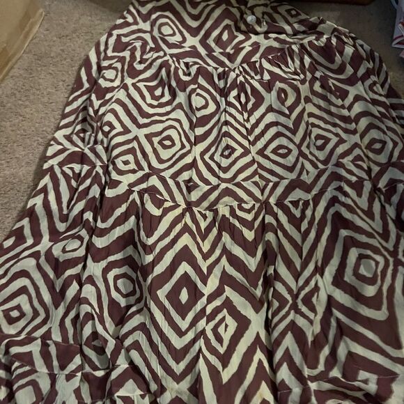 Soft surroundings maxi skirt M - Picture 6 of 10